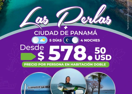Archipiélago Las Perlas, playas paradisíacas en Panamá