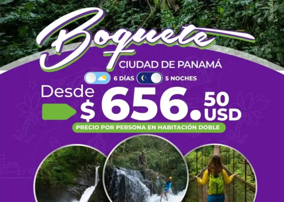 Boquete Panamá, tour de naturaleza, café y montañas